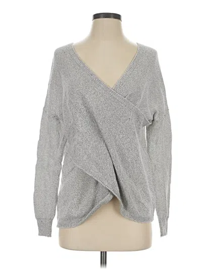 Pre-owned Kimchi Blue Pullover Sweater In Silver