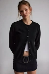 Kimchi Blue Rachel Cardigan In Black, Women's At Urban Outfitters