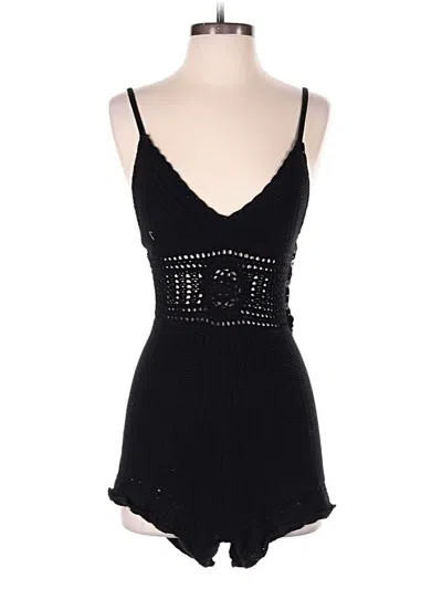 Pre-owned Kimchi Blue Romper In Black