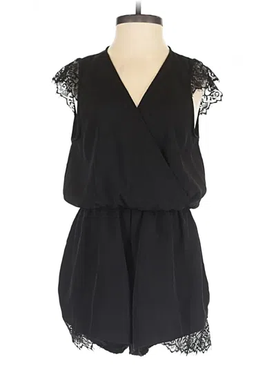 Pre-owned Kimchi Blue Romper In Black