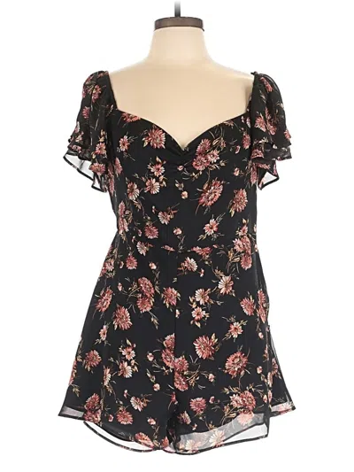Pre-owned Kimchi Blue Romper In Black