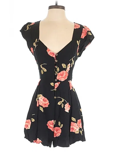 Pre-owned Kimchi Blue Romper In Black