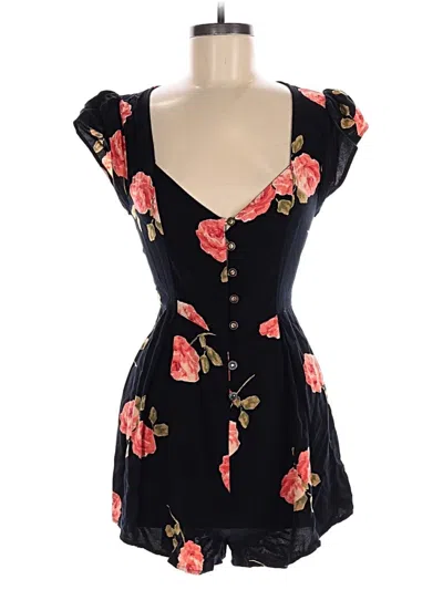Pre-owned Kimchi Blue Romper In Black