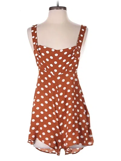 Pre-owned Kimchi Blue Romper In Brown