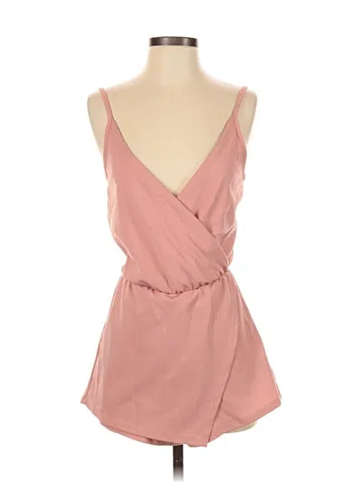Pre-owned Kimchi Blue Romper In Pink