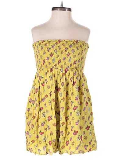 Pre-owned Kimchi Blue Romper In Yellow