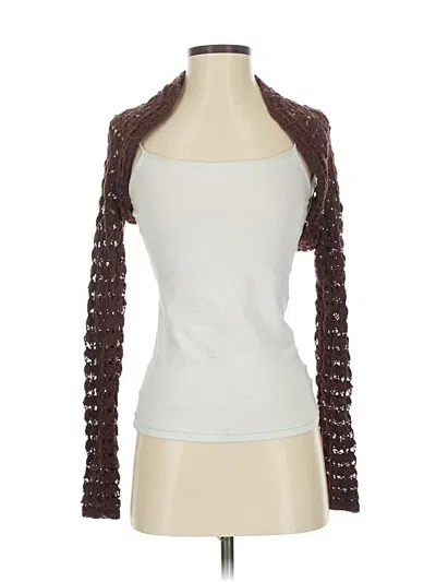 Pre-owned Kimchi Blue Shrug In Brown