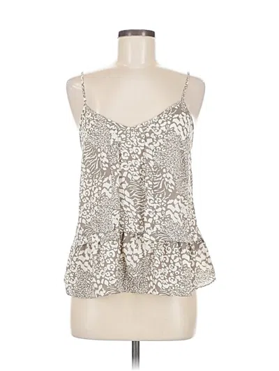 Pre-owned Kimchi Blue Sleeveless Blouse In Brown