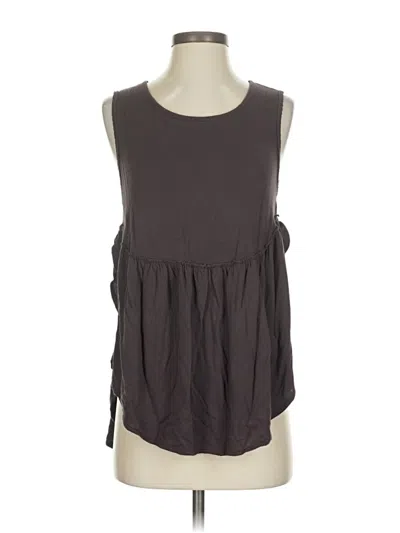Pre-owned Kimchi Blue Sleeveless Blouse In Gray