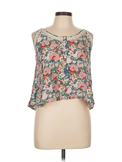 Pre-owned Kimchi Blue Sleeveless Blouse In Gray