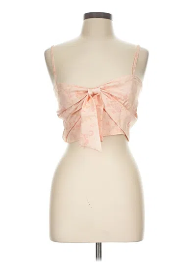 Pre-owned Kimchi Blue Sleeveless Blouse In Pink