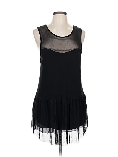 Pre-owned Kimchi Blue Sleeveless Top Black Scoop Neck Tops