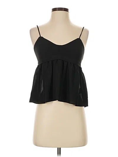 Pre-owned Kimchi Blue Sleeveless Top Black Sweetheart Neckline Tops