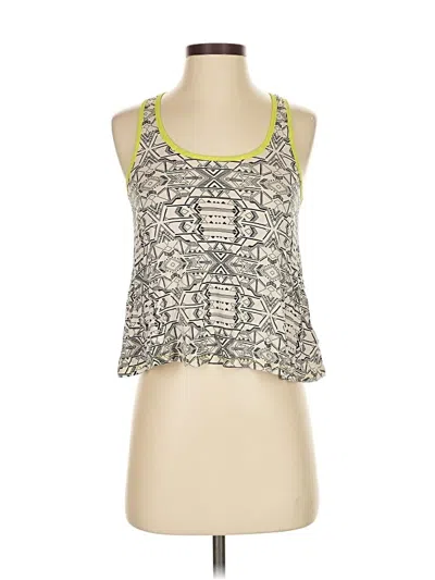 Pre-owned Kimchi Blue Sleeveless Top Gray Halter Neckline Tops