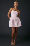 Kimchi Blue Sugar Plum Strapless Corset Mini Dress In Pink, Women's At Urban Outfitters In Pink
