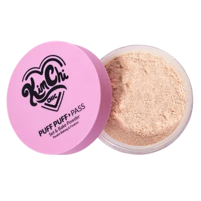 Kimchi Chic Beauty Puff Puff Pass Set & Bake Powder - 03 Translucent