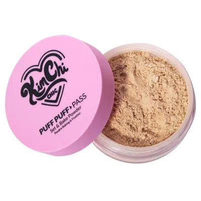 Kimchi Chic Beauty Puff Puff Pass Set & Bake Powder - 04 Peachy
