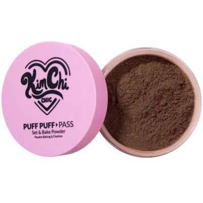 Kimchi Chic Beauty Puff Puff Pass Set & Bake Powder - 08 Chocolate