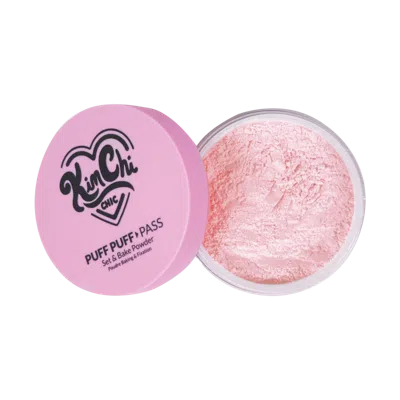 Kimchi Chic Beauty Puff Puff Pass Set & Bake Powder - 09 Pink