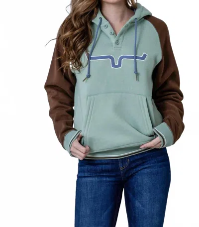 Kimes Ranch Amigo Women's Hoodie In Matcha In Multi