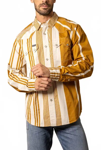 Kimes Ranch Bandit Brush Popper Western Shirt In Brown