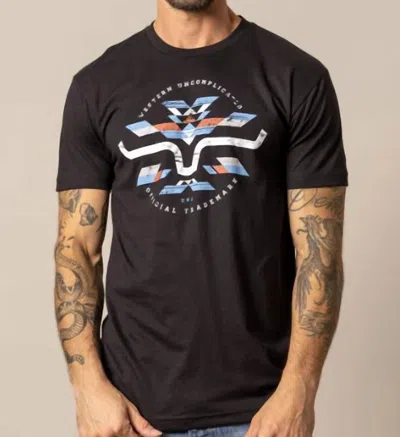 Kimes Ranch Circular Serape Tee In Black