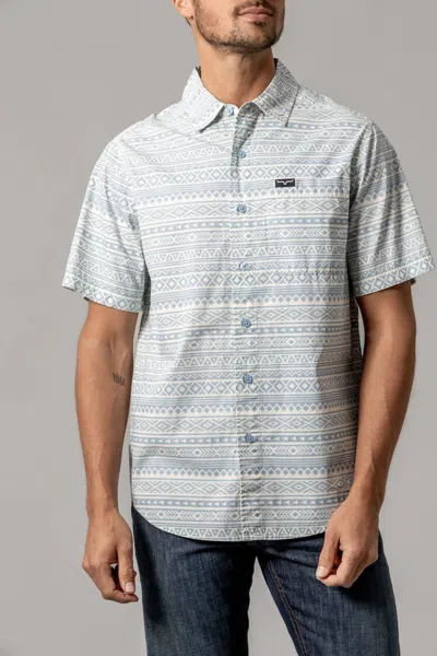 Kimes Ranch Colton Long Sleeve Button Down Shirt In Light Blue