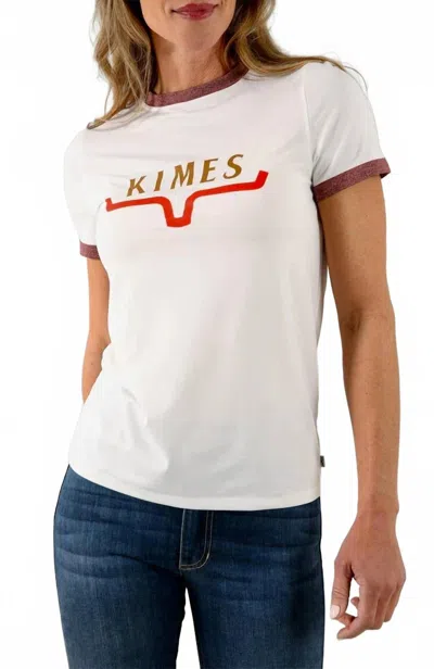 Kimes Ranch Fast Tech Ladies T-shirt In Natural In Neutral