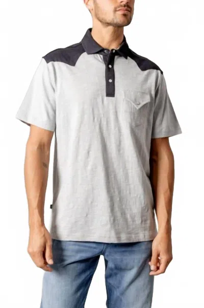Kimes Ranch G-2 Polo In Grey In Gray
