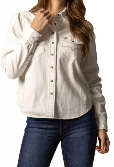 Kimes Ranch Jane Snap Closure Shirt In Pristine In Multi