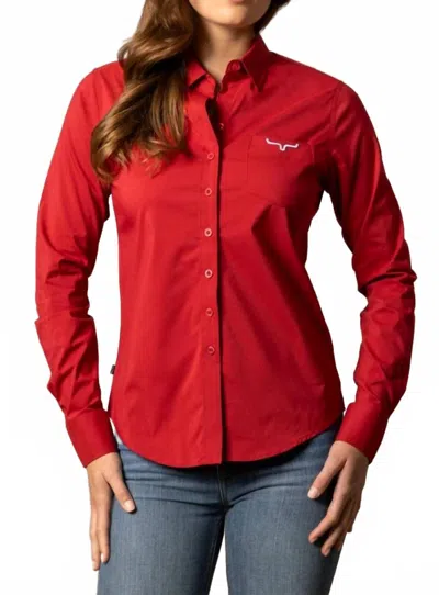 Kimes Ranch Kr Team Shirt In Red In Animal Print