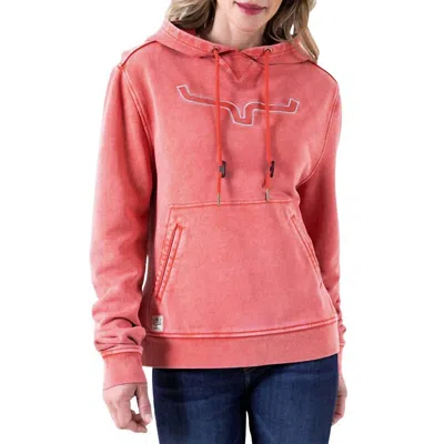 Kimes Ranch Lamar Washed Hoodie In Red