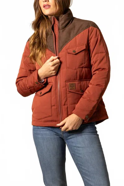 Kimes Ranch Lenora Jacket In Burnt Red In Multi