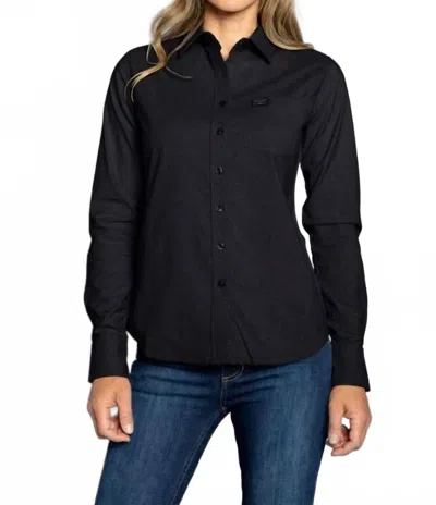 Kimes Ranch Linville Button Shirt In Black