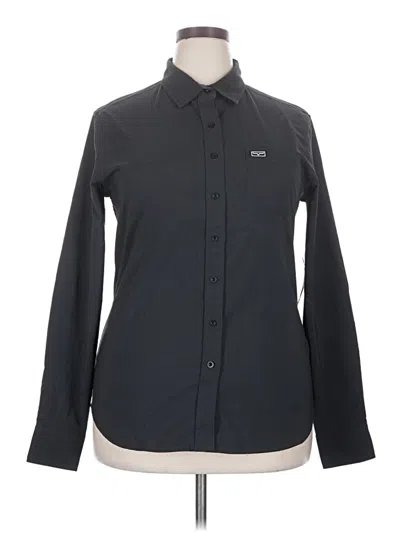 Kimes Ranch Long Sleeve Button Down Shirt In Black