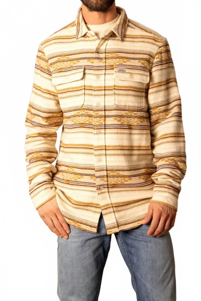 Kimes Ranch Men's Bisbee Shirt In Natural In Multi