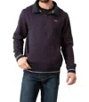 Kimes Ranch Men's Boxer Quarter Sweatshirt In Navy