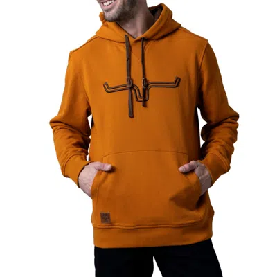 Kimes Ranch Men's Fast Talker Hoodie Sweatshirt In Burnt Orange