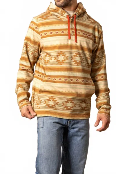 Kimes Ranch Men's Hermosa Hoodie In Beige In Brown