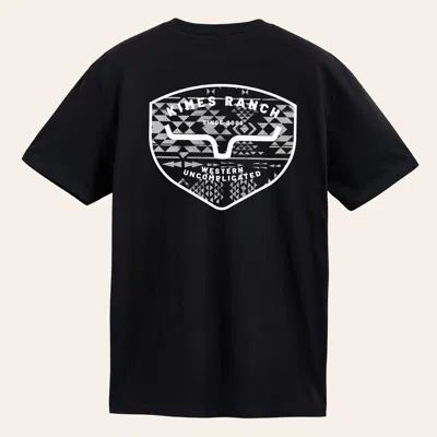Kimes Ranch Men's Honor Black Graphic T-shirt