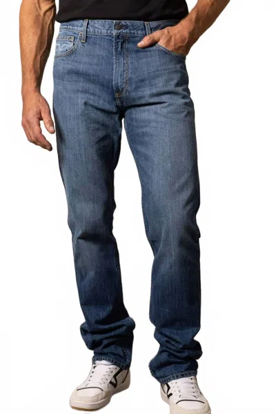 Kimes Ranch Men's Luke Straight Leg Jeans In Mid Wash In Multi
