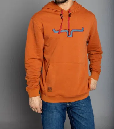 Kimes Ranch Men's Ttl Hoodie Sweatshirt In Rust Red In Orange