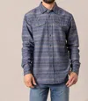 Kimes Ranch Ortega Shirt In Indigo