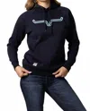 Kimes Ranch Outlier Hoodie In Navy In Blue