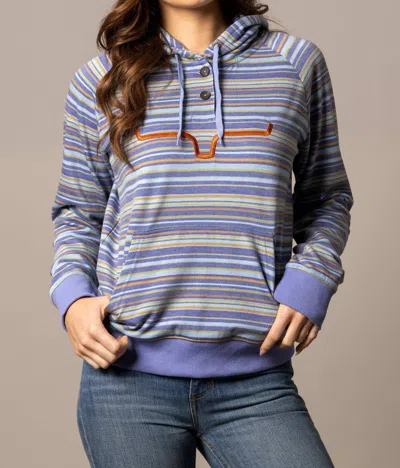 Kimes Ranch Women's Kenzie Hoodie In Blue Stripe