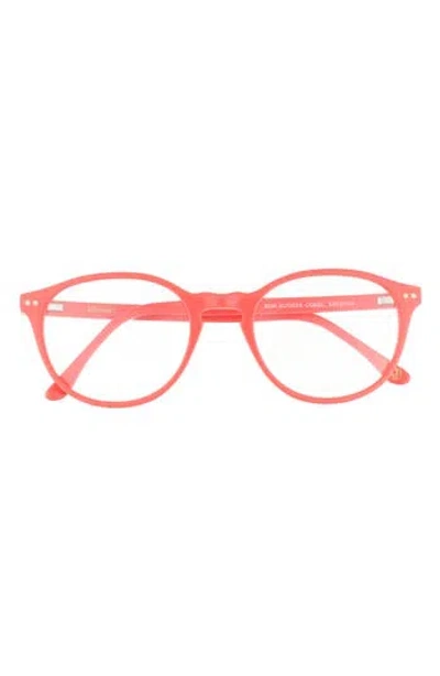 Kimeze 53mm Round Optical Glasses In Pink