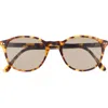 Kimeze 54mm Round Sunglasses