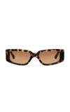 Kimeze Concept 2 Cat-eye Acetate Sunglasses In Brown