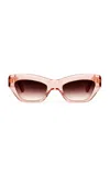 Kimeze Concept 3 Cat-eye Acetate Sunglasses In Pink