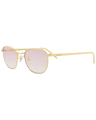 Kimeze Unisex Akin 50mm Sunglasses In Gold
